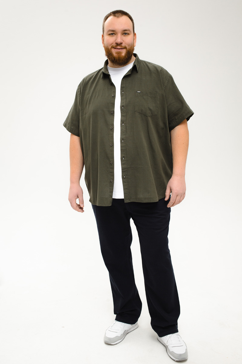 Рубашка мужская большого размера, арт 20226/7