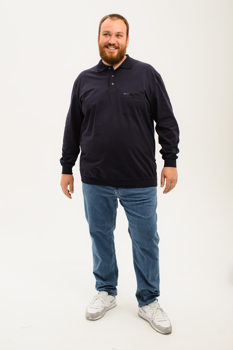 Мужская футболка-поло большого размера, арт 50231/4