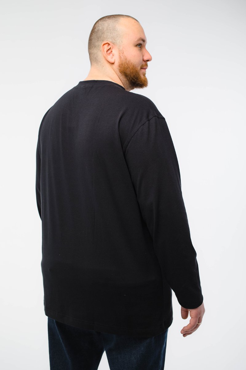 Лонгслив мужской мужская борльшого размера, арт 40141/1