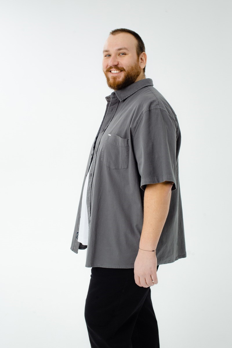 Рубашка мужская большого размера, арт 20226/2