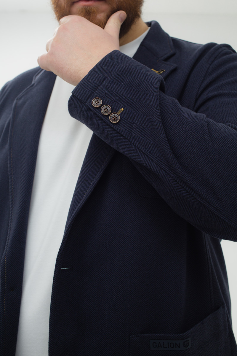 Мужской пиджак  большого размера, арт 21134/6