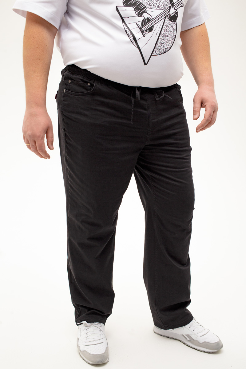 Мужские джинсы с круговой резинкой большого размера, арт 9150/2