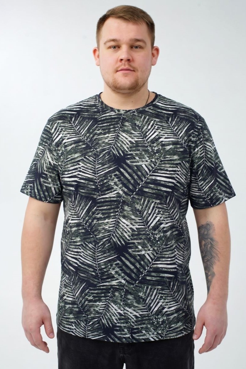 Футболка мужская мужская больших размеров, арт 0100/2 