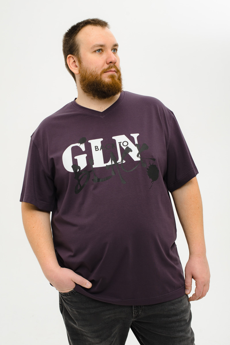 Футболка мужская мужская больших размеров, арт 4081/2/40 