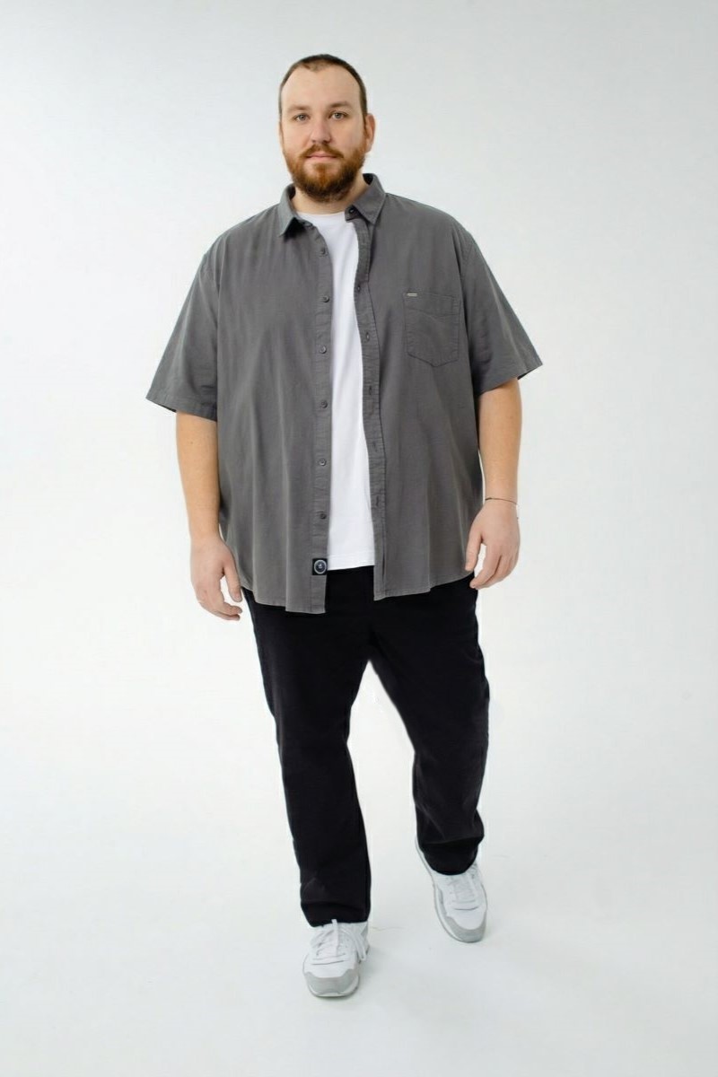 Рубашка мужская большого размера, арт 20226/2