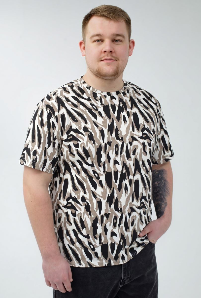 Футболка мужская мужская больших размеров, арт 0100/3 