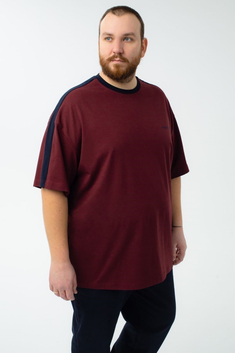 Футболка мужская мужская больших размеров, арт 40432/1 