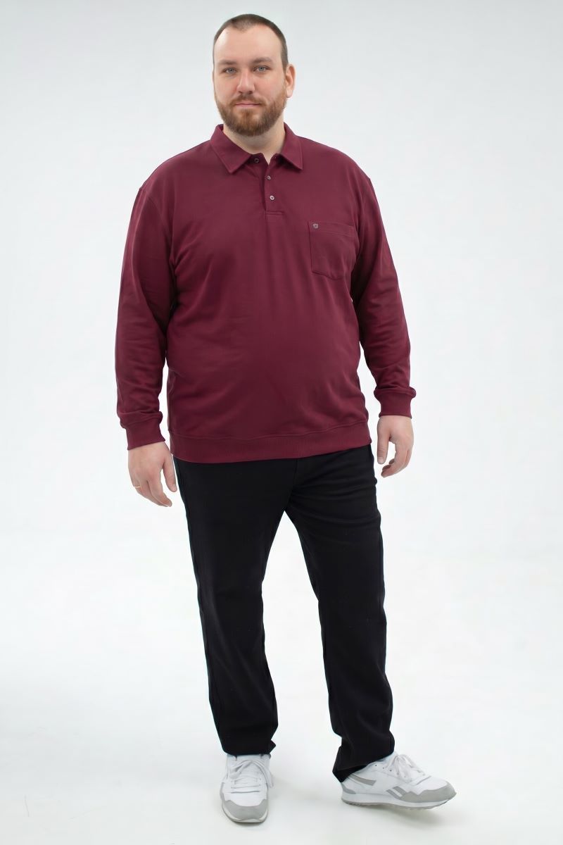 Мужская футболка-поло большого размера, арт 50288/6