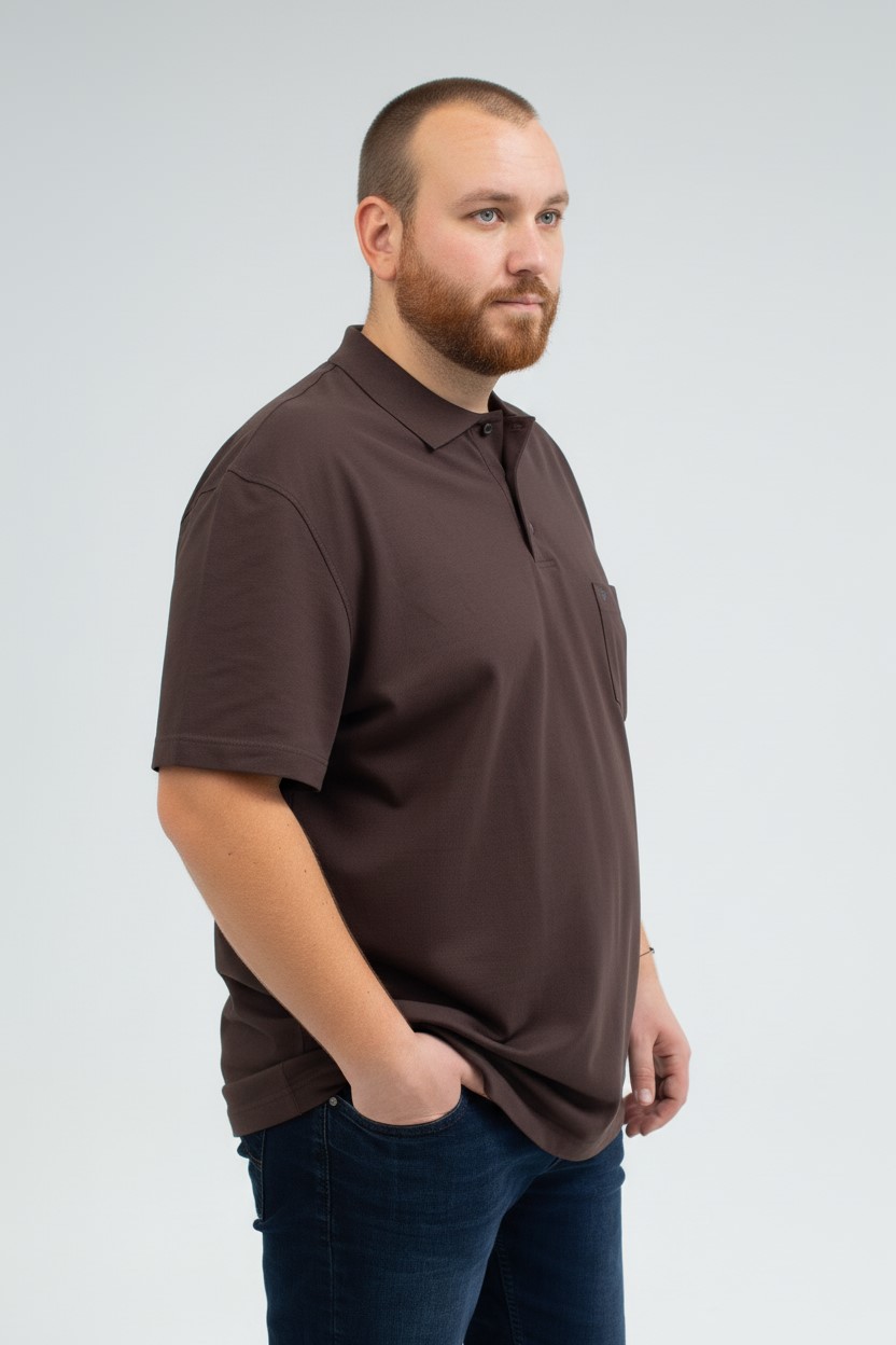 Мужская футболка-поло большого размера, арт 50130/18