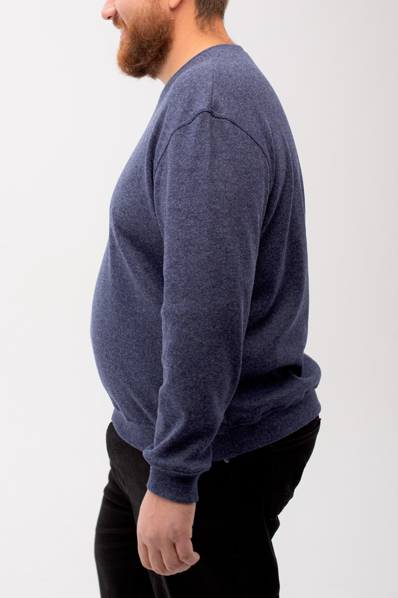 Джемпер мужской мужской большого размера, арт 40349/13