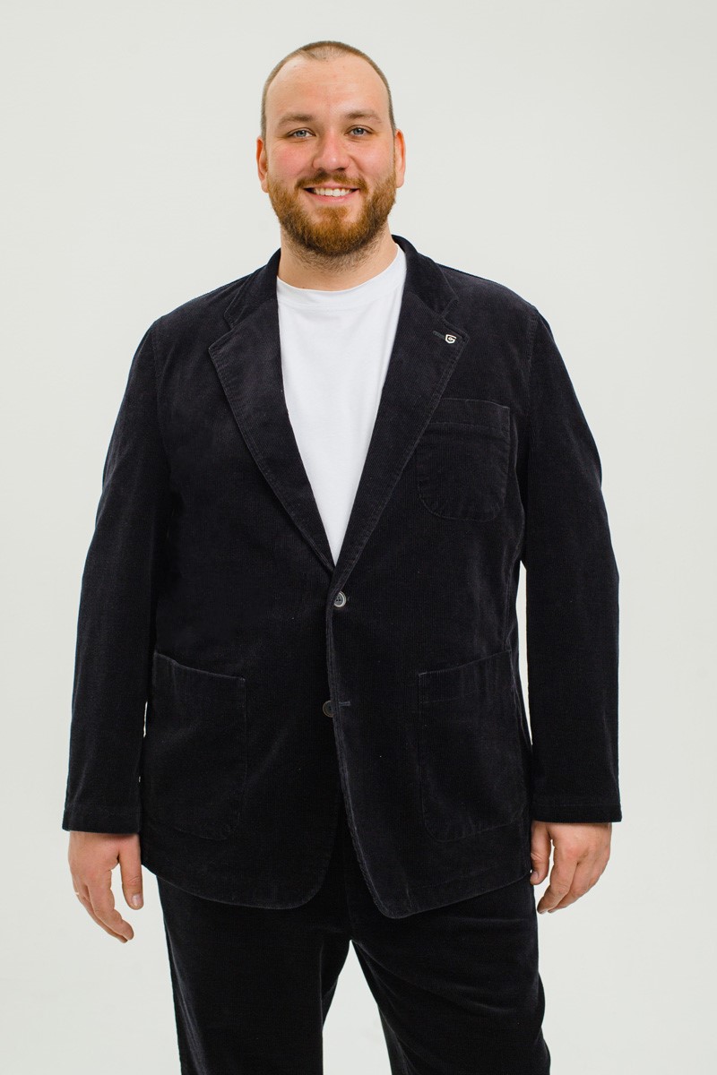 Мужской пиджак большого размера, арт 21135/1