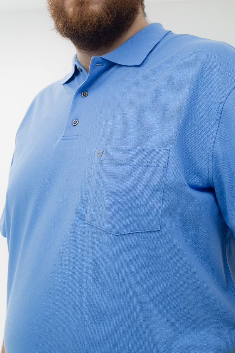 Мужская футболка-поло большого размера, арт 50130/5