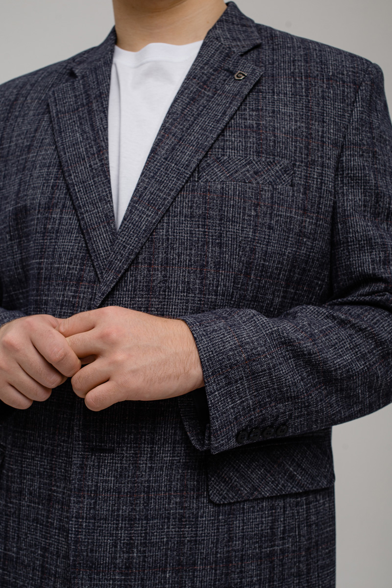 Мужской пиджак большого размера, арт 21131/12