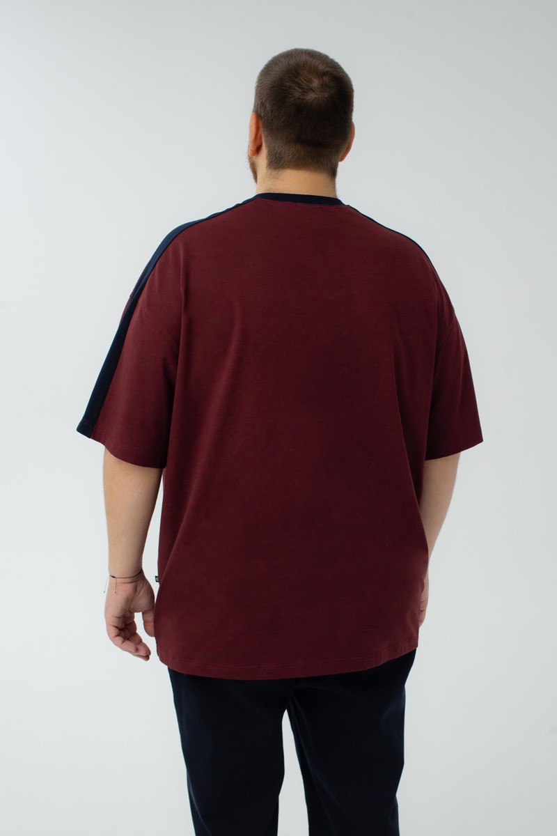 Футболка мужская мужская больших размеров, арт 40432/1 