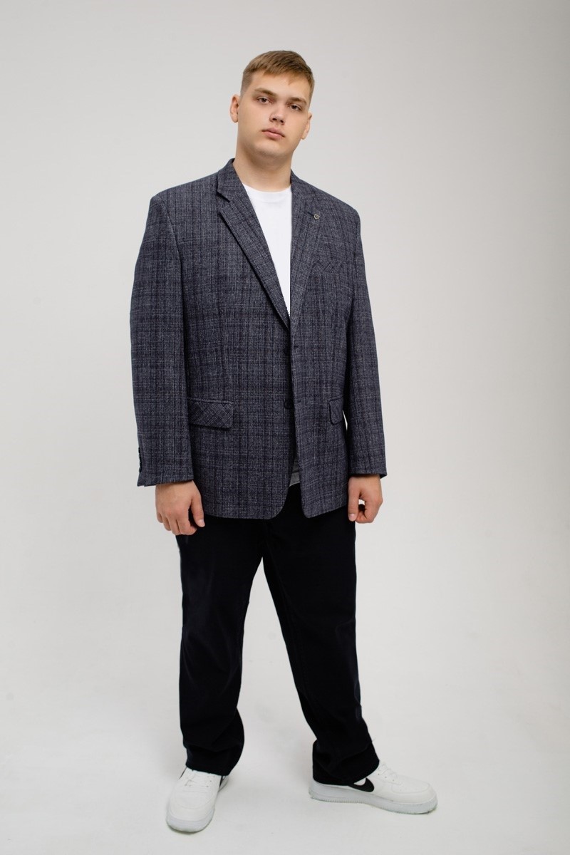 Мужской пиджак большого размера, арт 21131/12