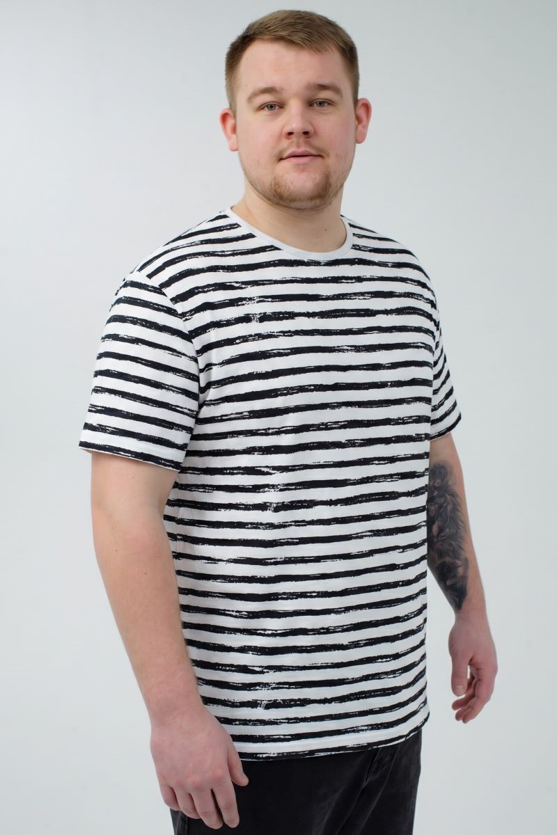Футболка мужская мужская больших размеров, арт 0100/1 