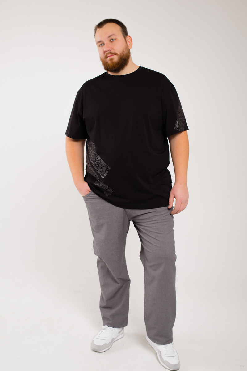 Футболка мужская мужская борльшого размера, арт 4080/1/39