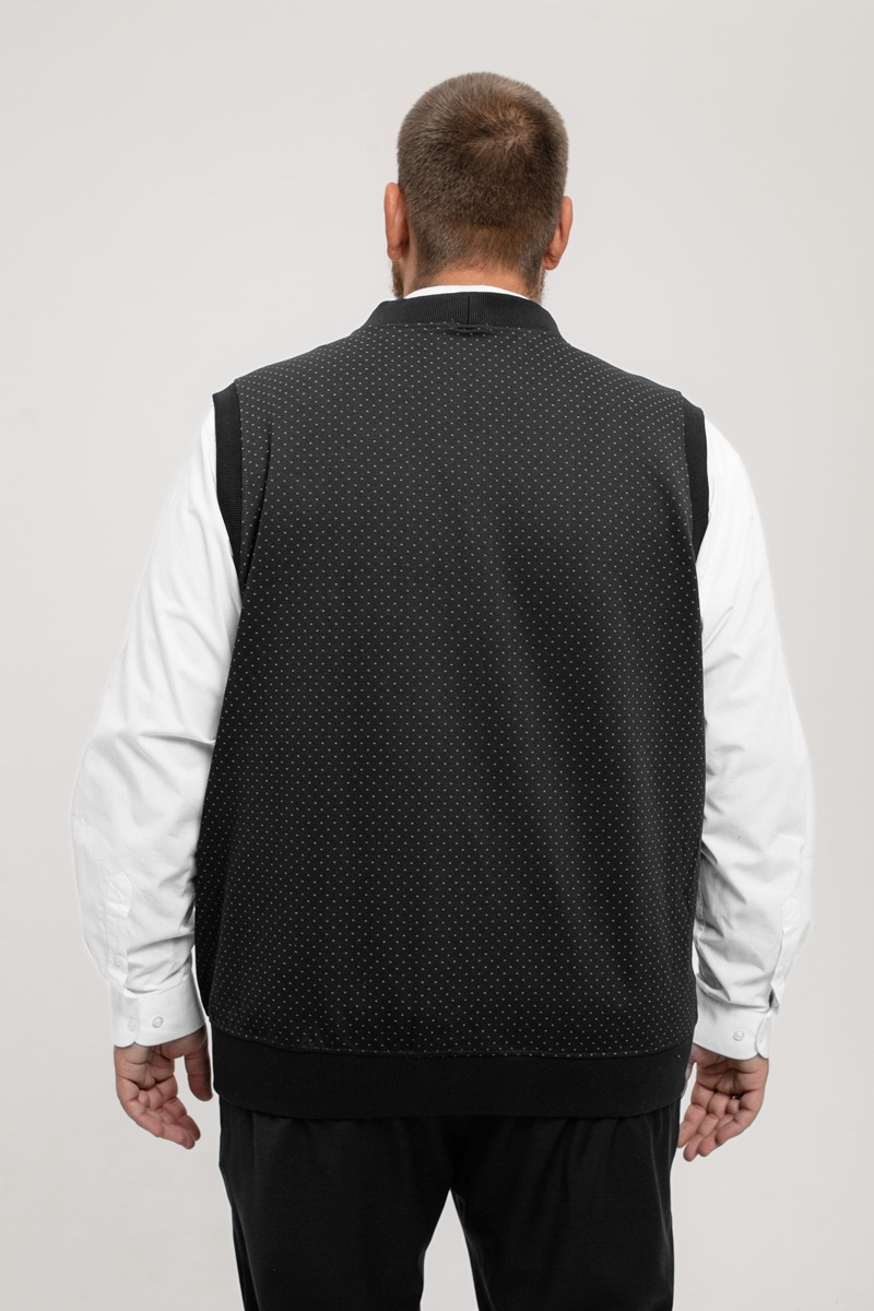 Жилет мужской мужской большого размера, арт 2229