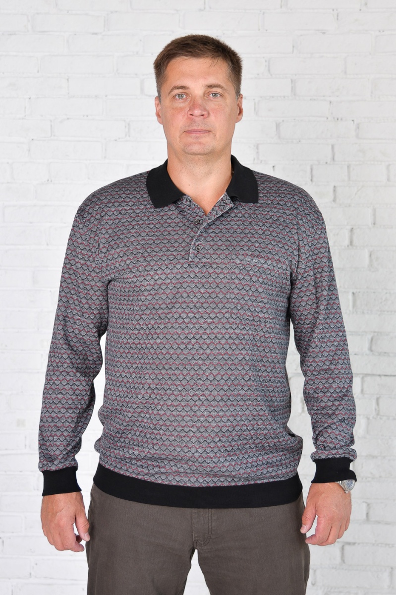 Мужская футболка-поло большого размера, арт 50243/2 