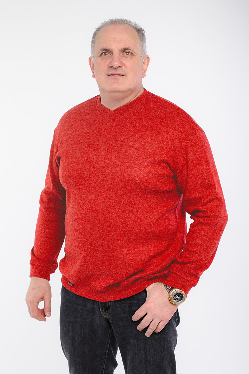 Пуловер мужской мужской большого размера, арт 40349/39