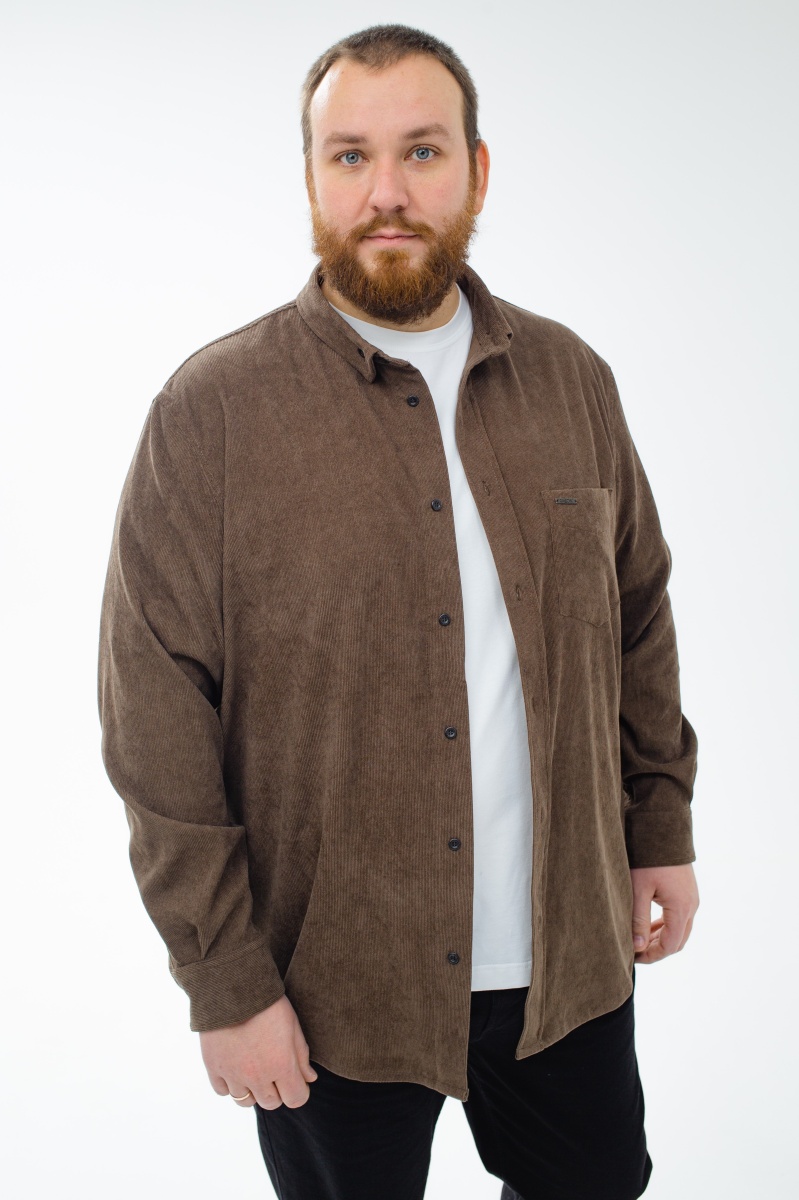 Рубашка мужская большого размера, арт 20231/16