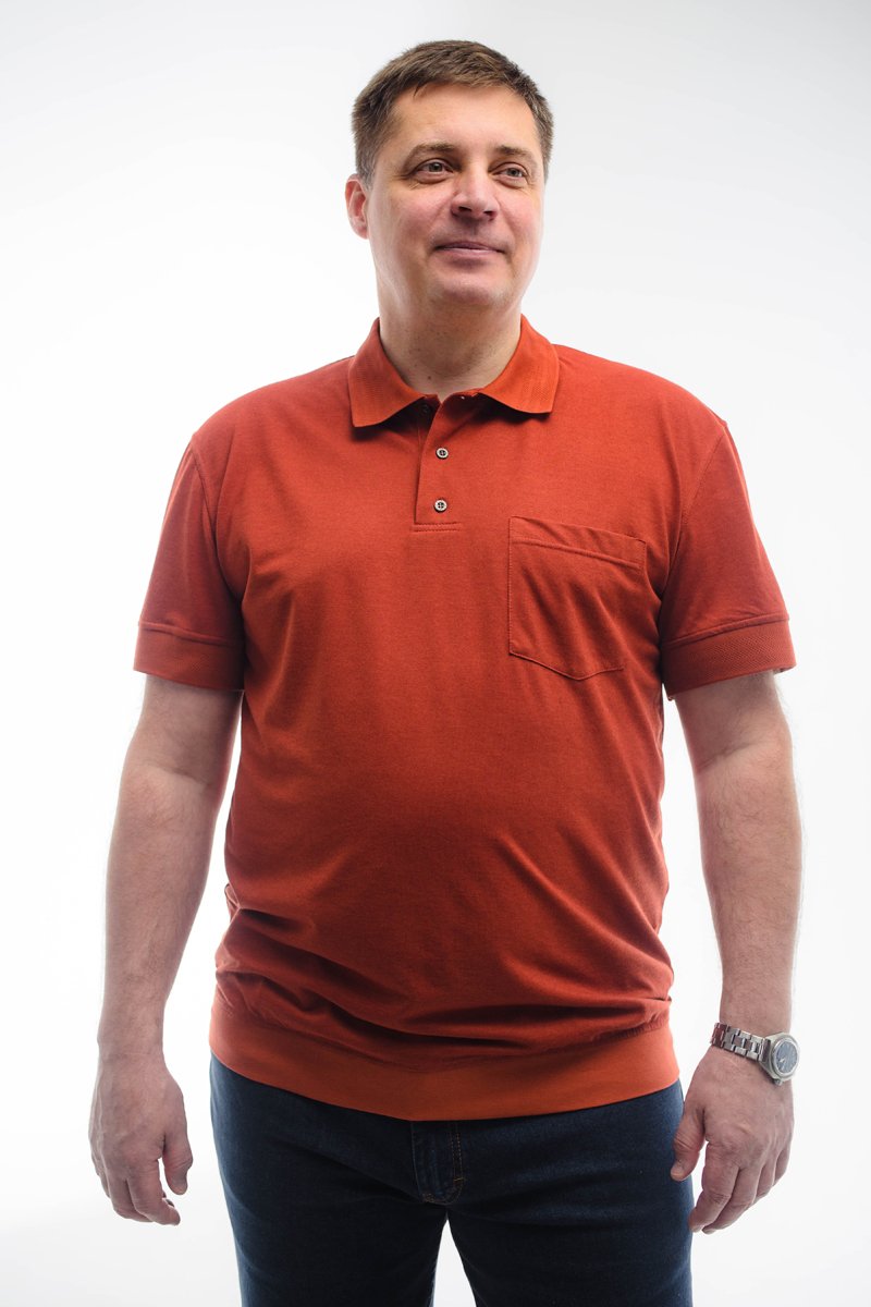 Мужская футболка-поло большого размера, арт 50299/10