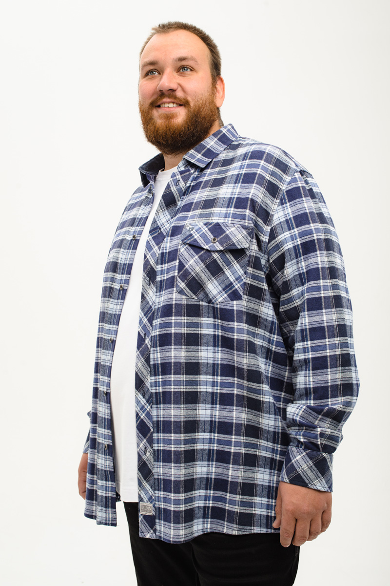 Рубашка мужская большого размера, арт 20229/2