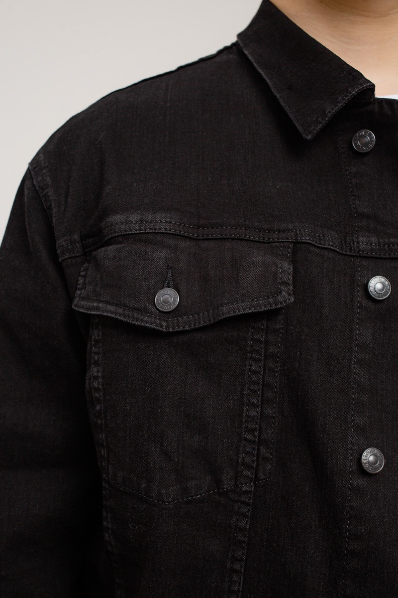 Мужская джинсовая куртка большого размера, арт 25190/2