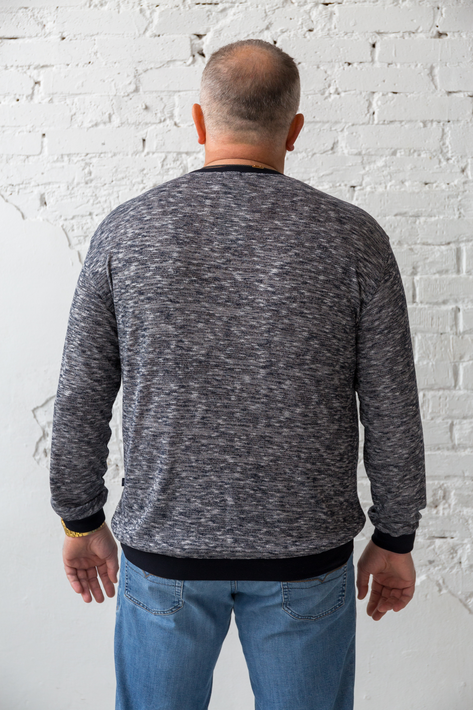 Джемпер мужской большого размера, арт 40300 