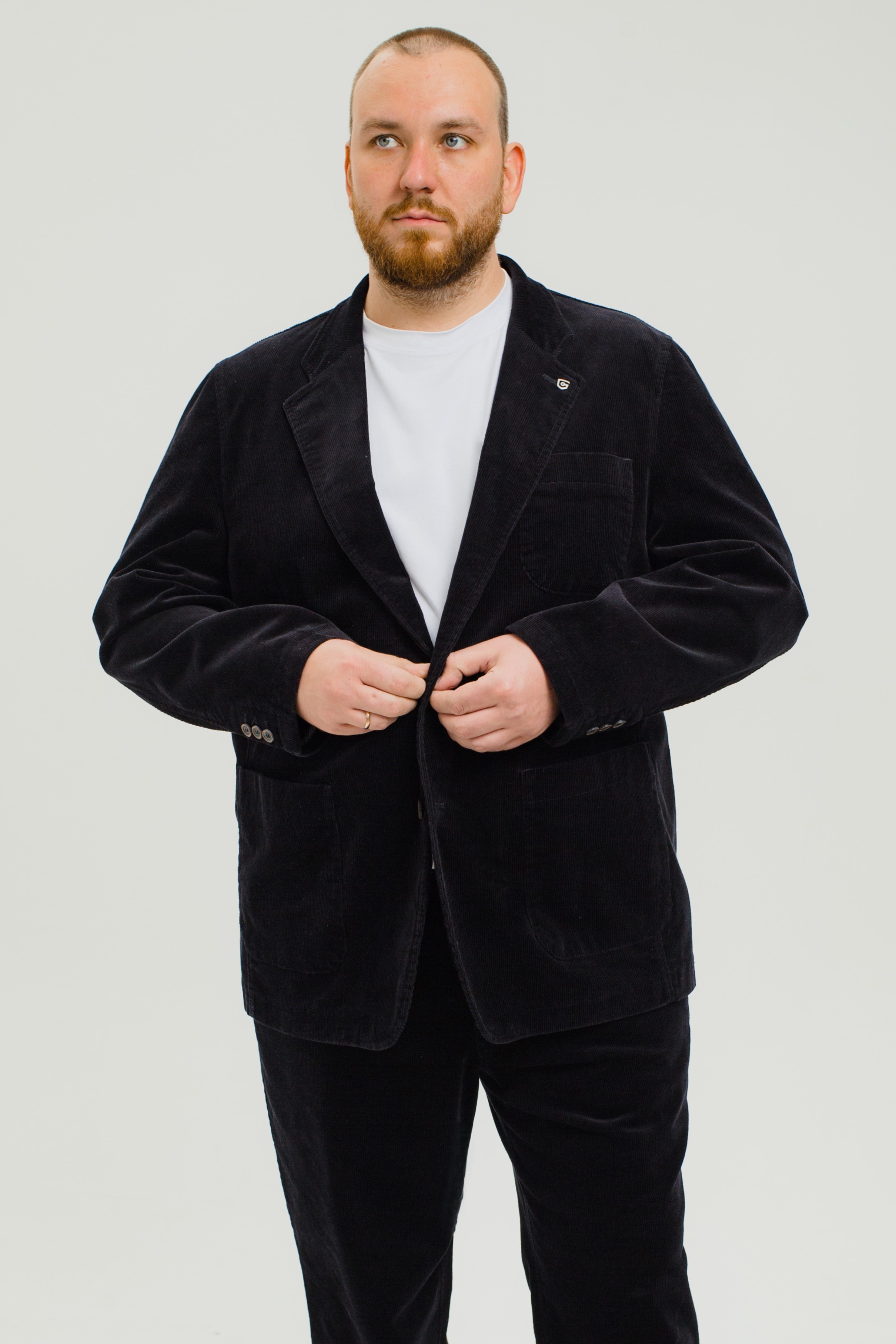 Мужской пиджак большого размера, арт 21135/1