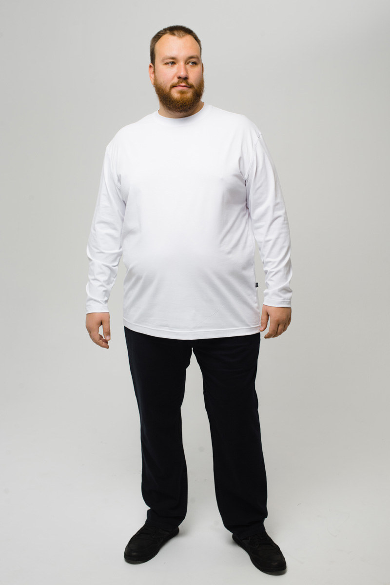 Лонгслив мужской мужская борльшого размера, арт 40140/14