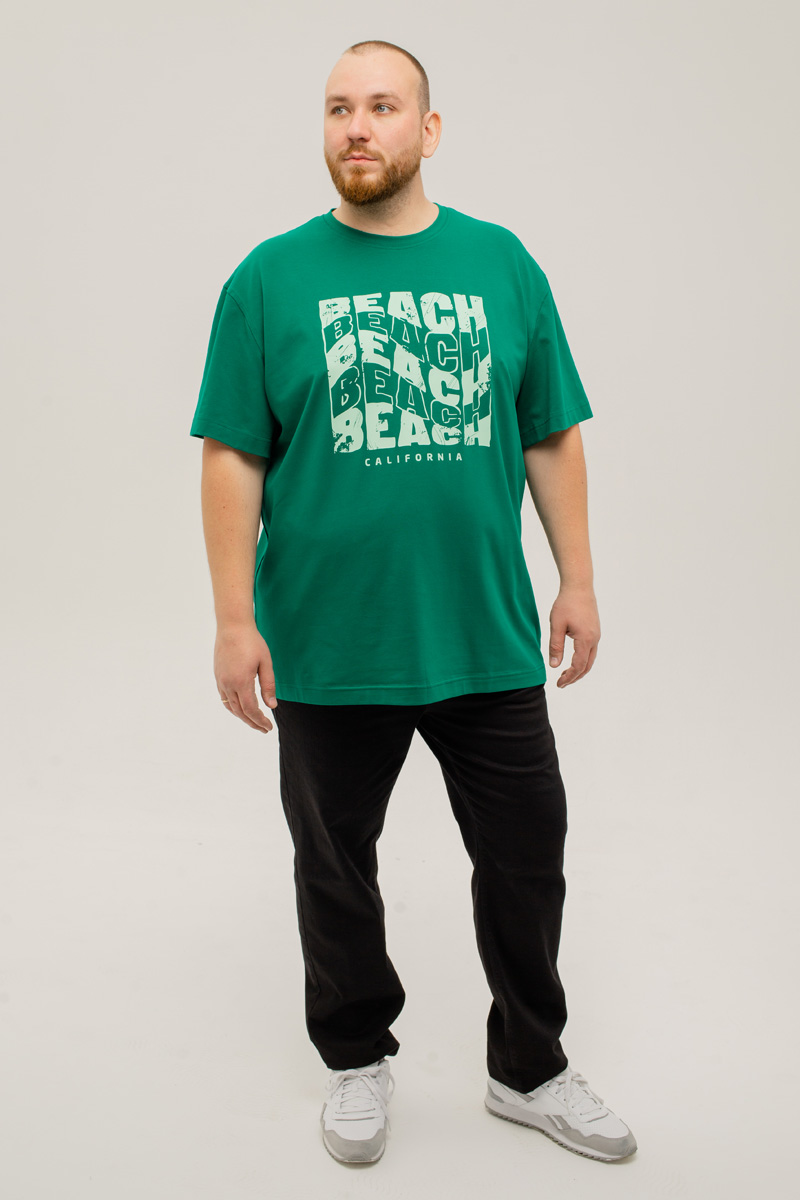 Футболка мужская мужская больших размеров, арт 4080/30/45 