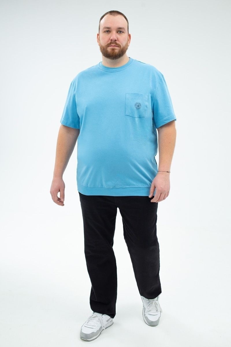 Футболка мужская мужская больших размеров, арт 40360/8 