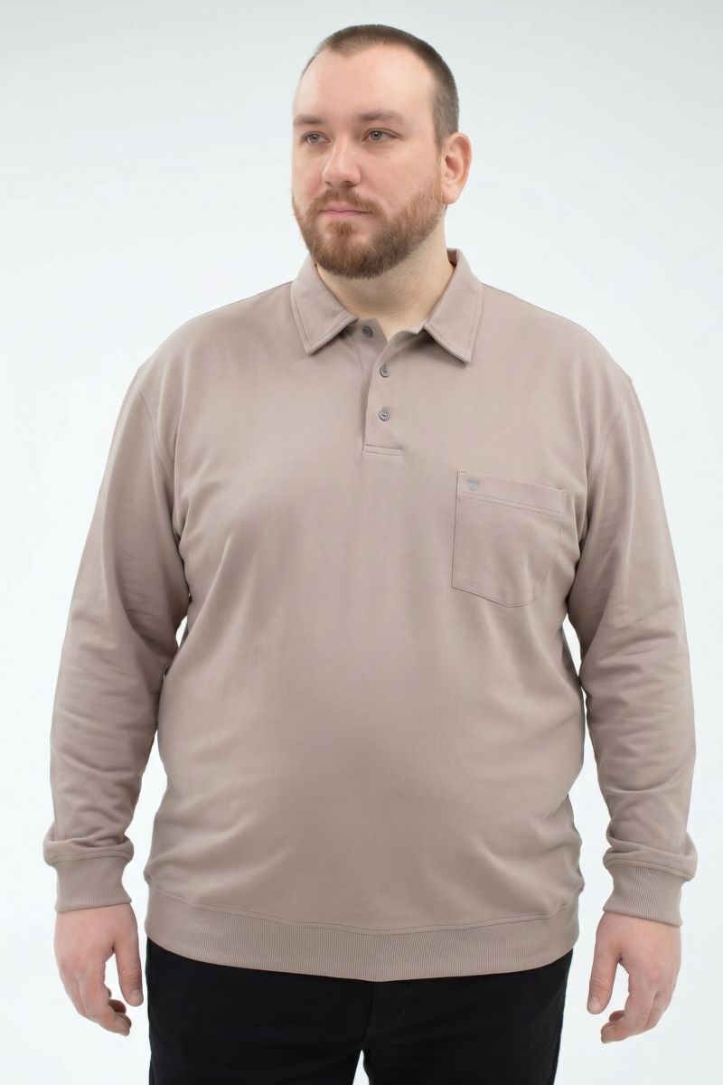 Мужская футболка-поло большого размера, арт 50288/16