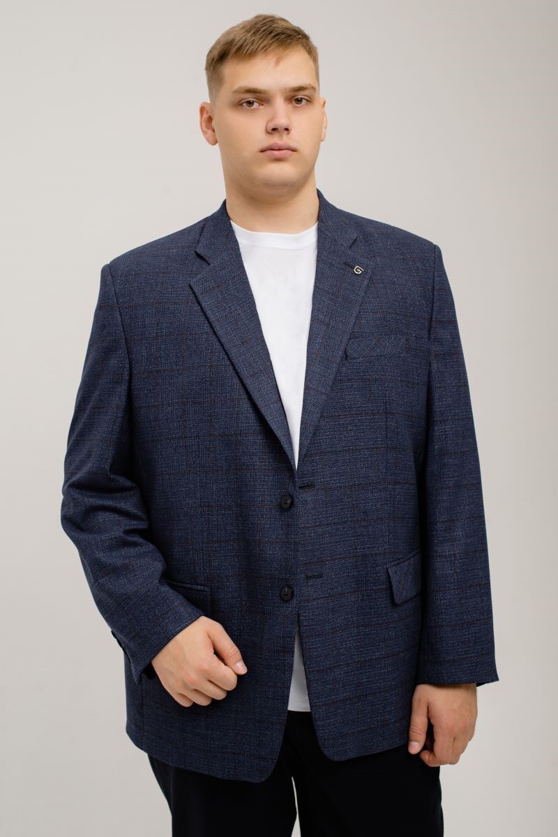 Мужской пиджак большого размера, арт 21131/11