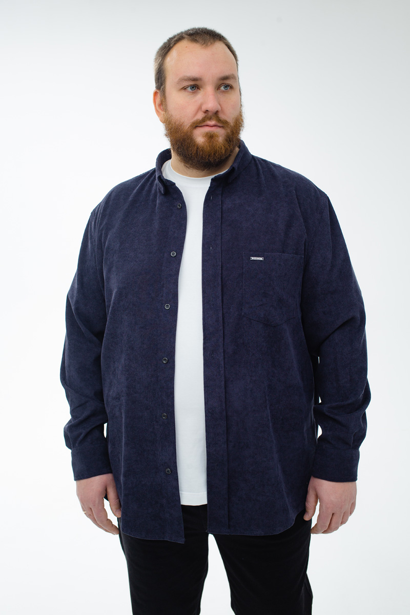 Рубашка мужская большого размера, арт 20231/5