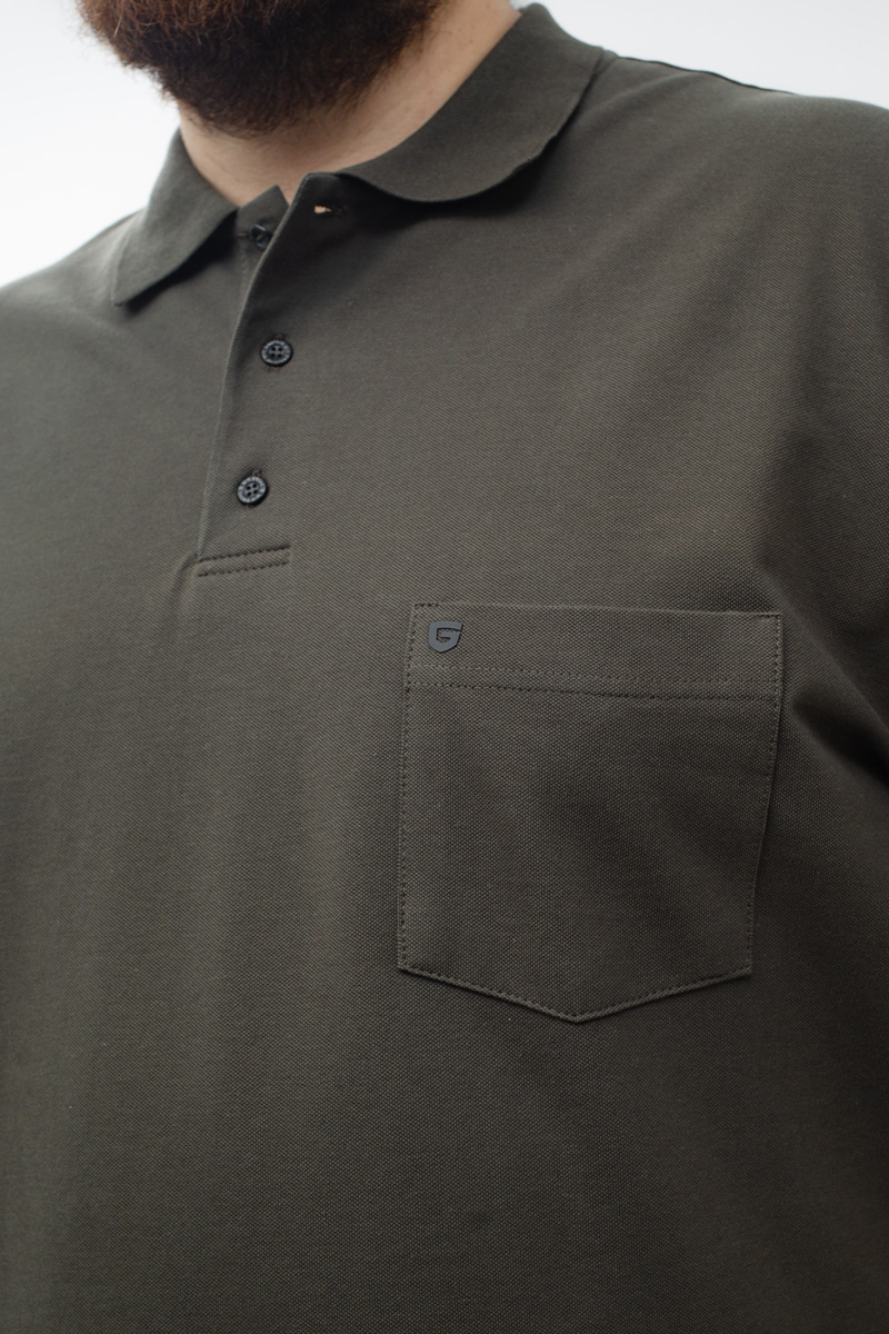 Мужская футболка-поло большого размера, арт 50130/7