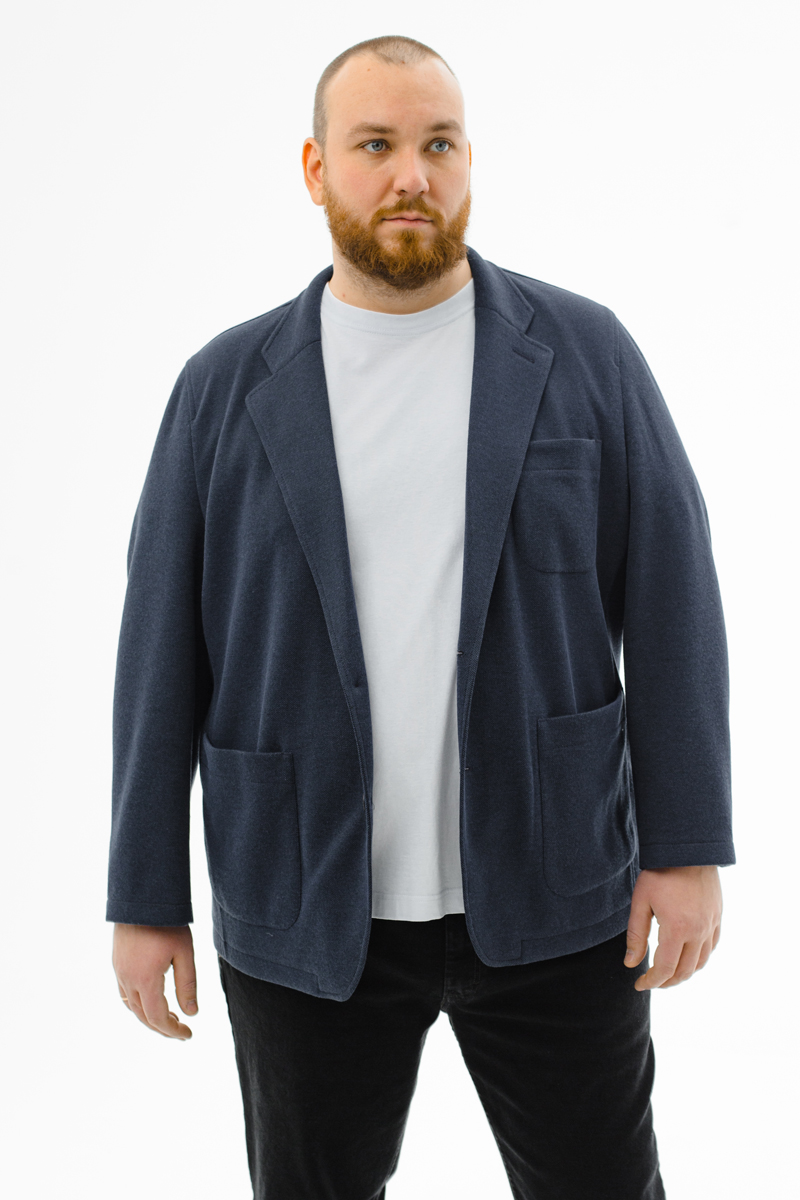 Мужской пиджак  большого размера, арт 21122/1