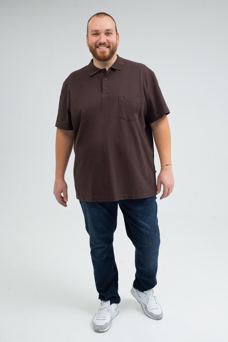 Мужская футболка-поло большого размера, арт 50130/18