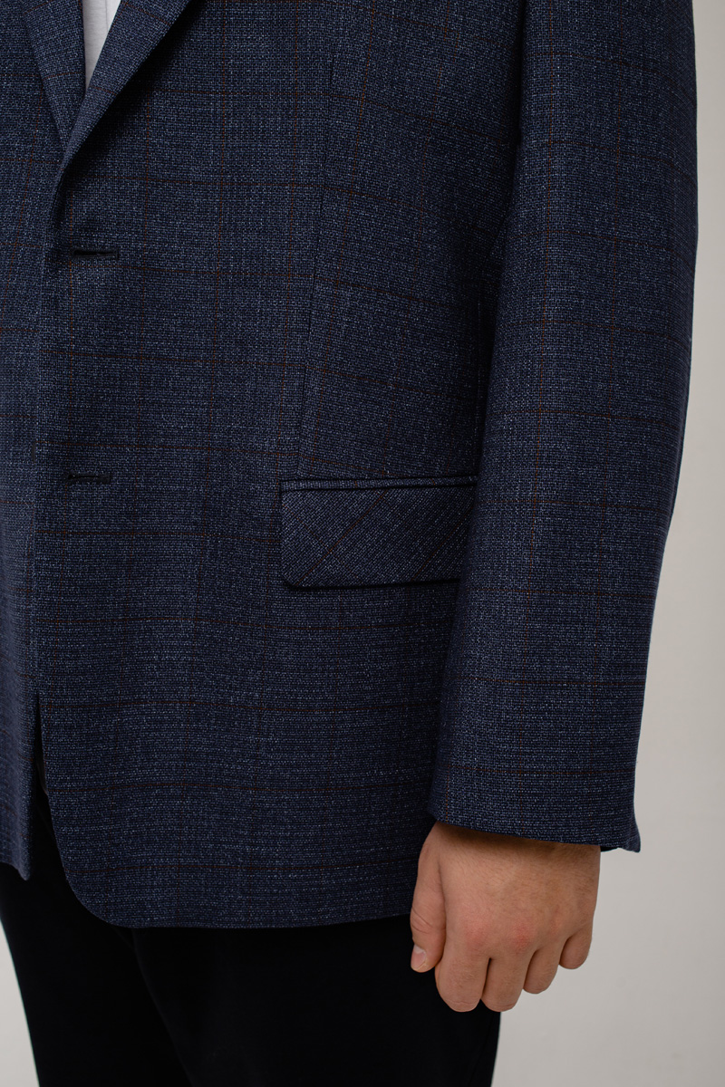 Мужской пиджак большого размера, арт 21131/11