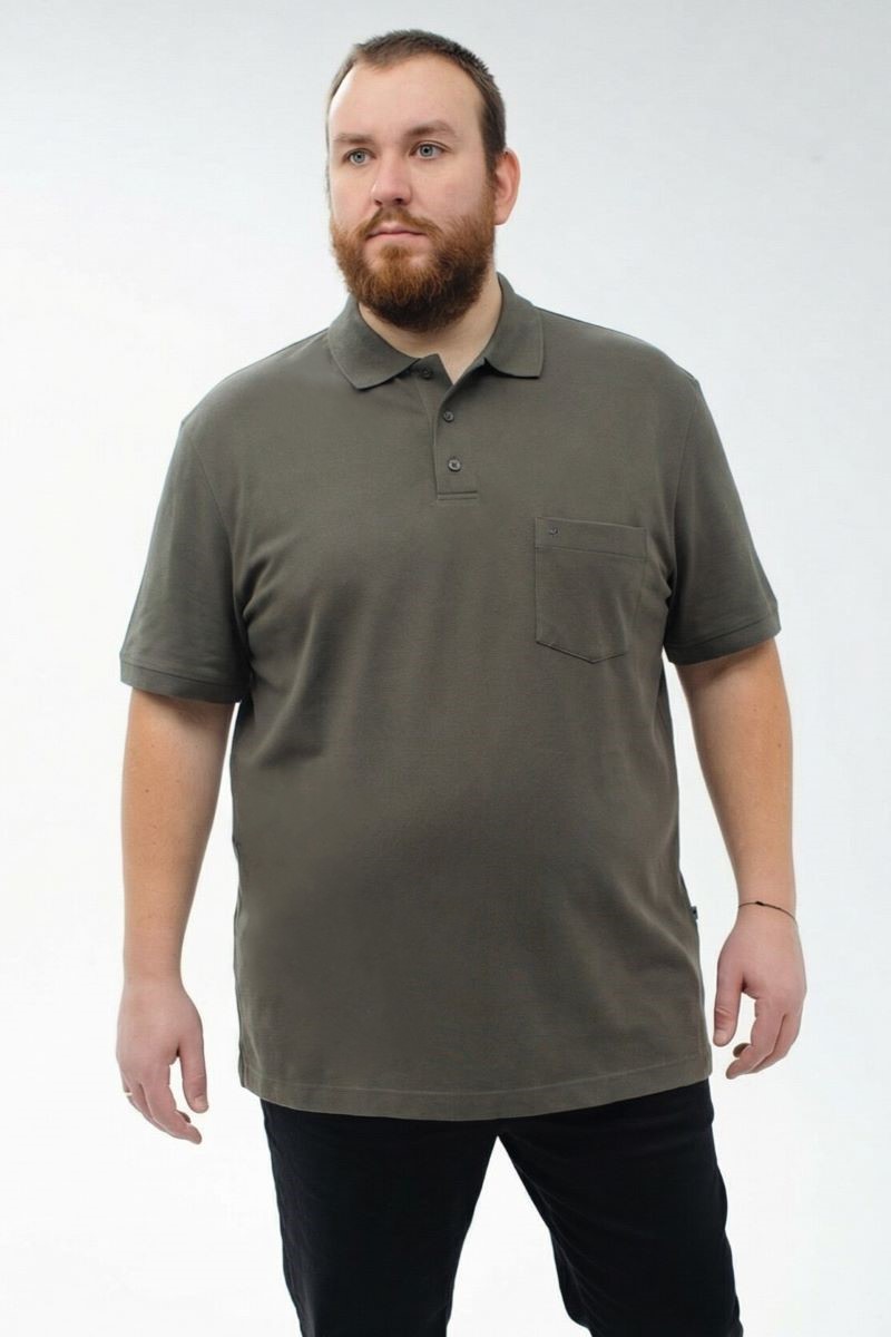 Мужская футболка-поло большого размера, арт 50130/7
