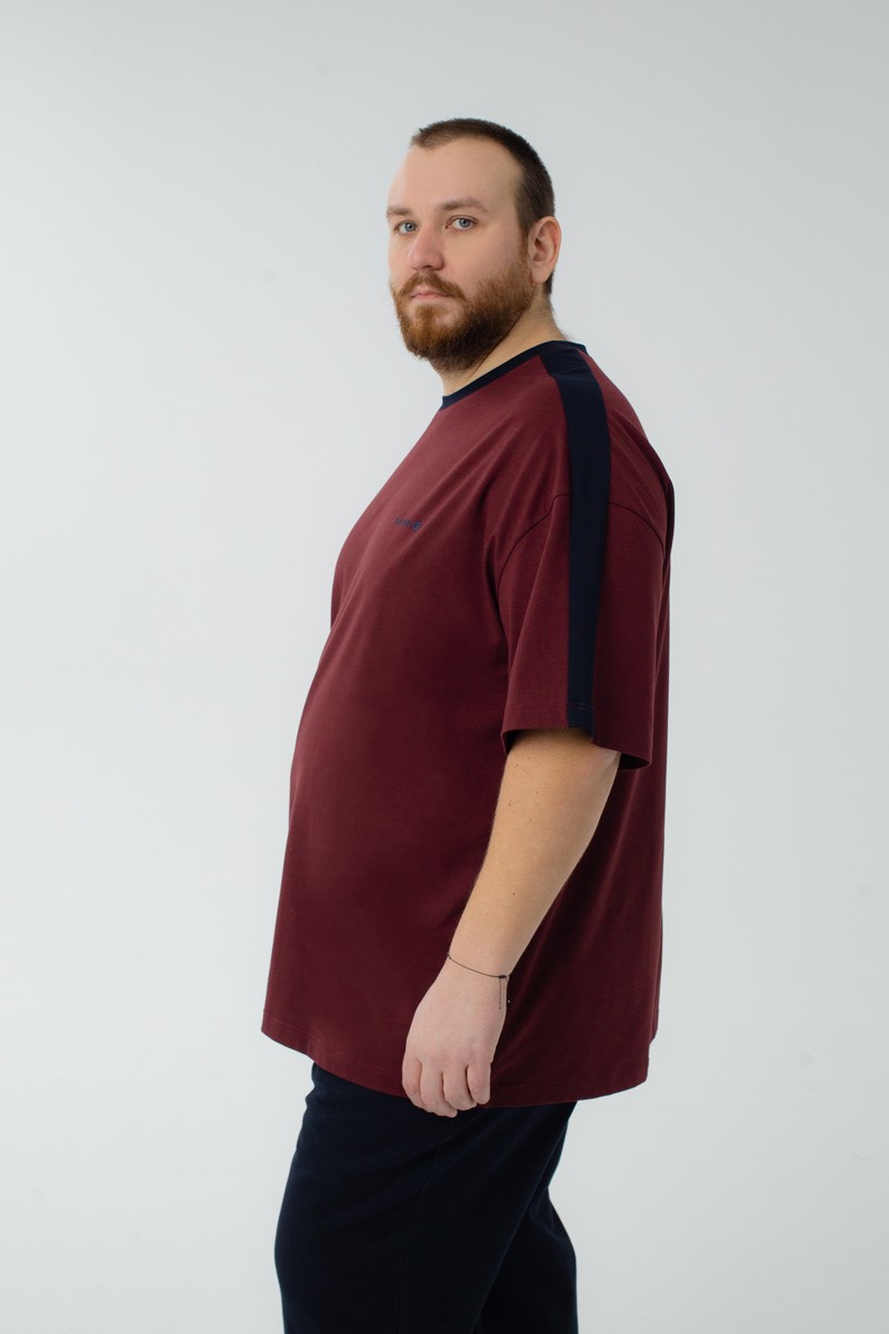 Футболка мужская мужская больших размеров, арт 40432/1 