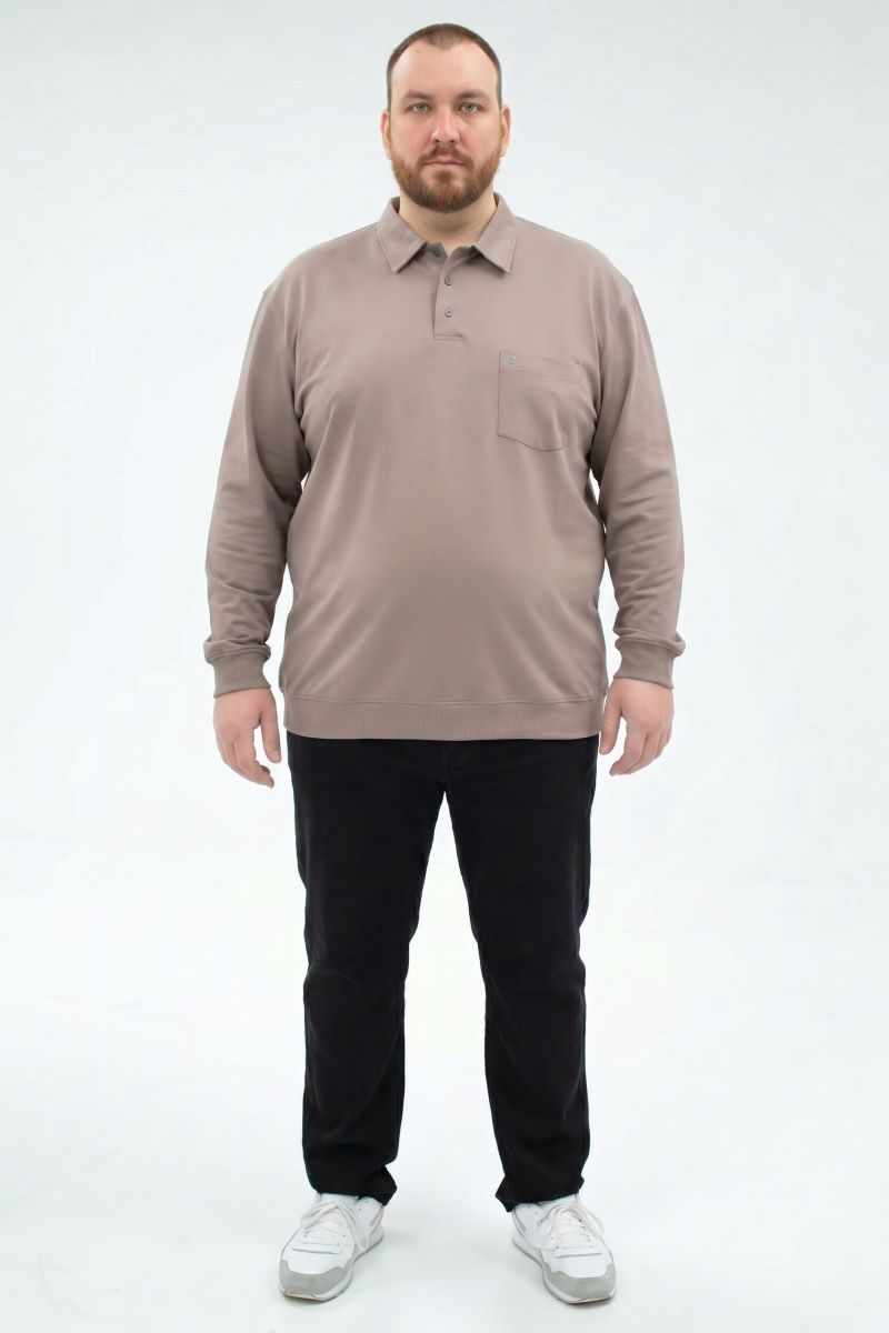 Мужская футболка-поло большого размера, арт 50288/16