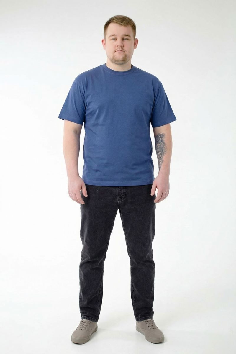 Футболка мужская мужская больших размеров, арт 4070/27 