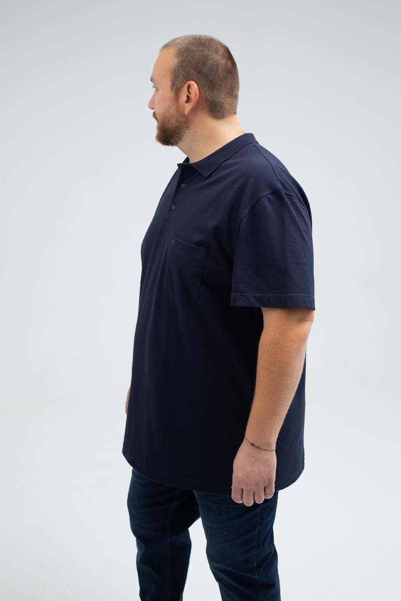 Мужская футболка-поло большого размера, арт 50130/4