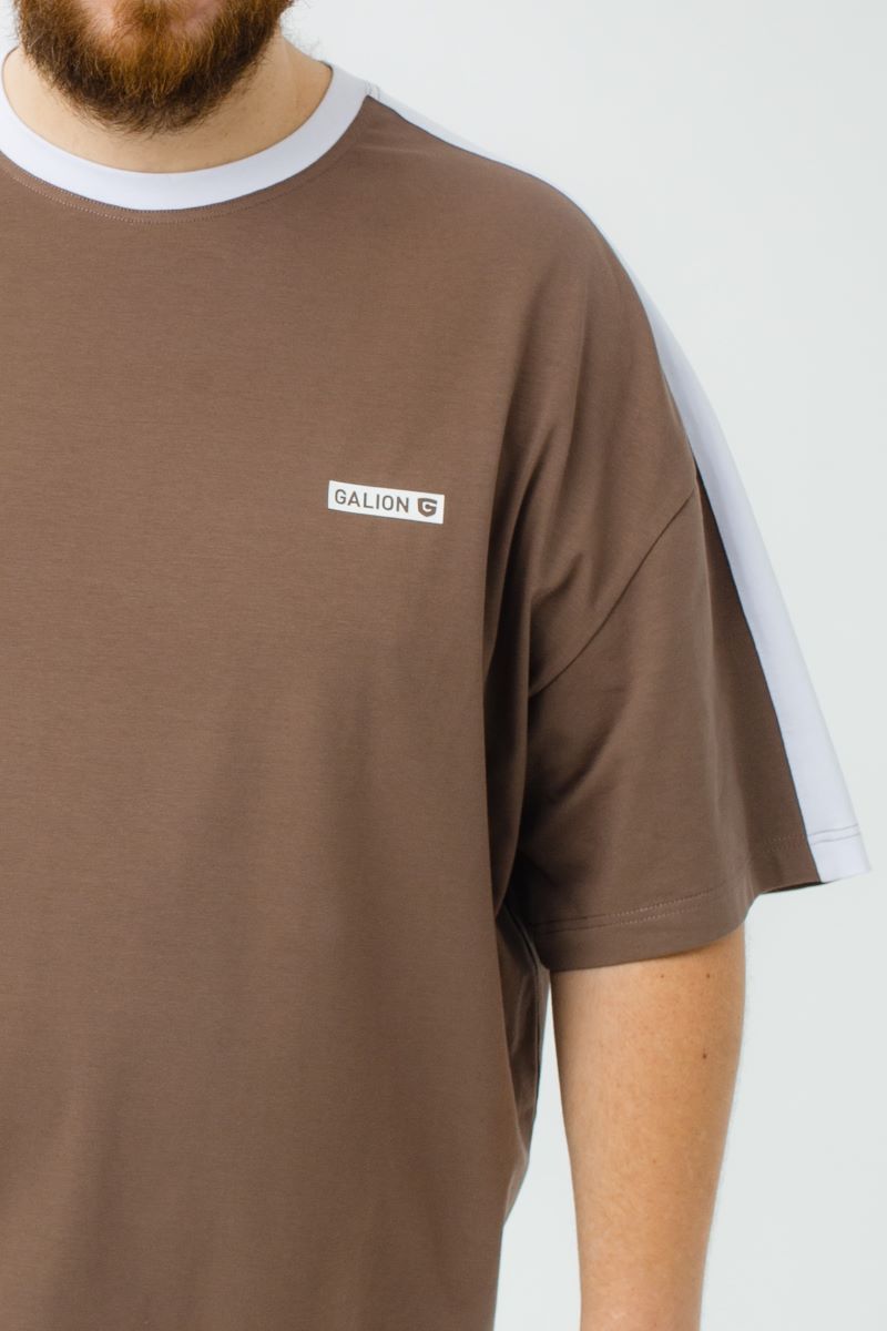 Футболка мужская мужская больших размеров, арт 40432/4 