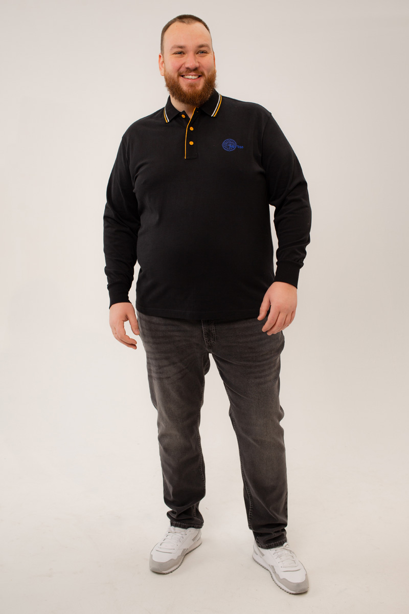 Мужская футболка-поло maxfort большого размера, арт 38857999