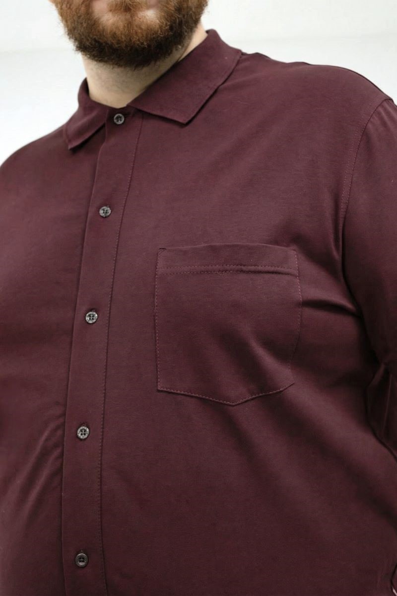 Рубашка мужская большого размера, арт 20202/6