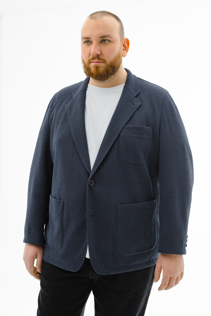Мужской пиджак  большого размера, арт 21122/1