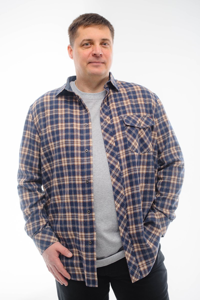 Рубашка  мужская большого размера, арт 20207/3